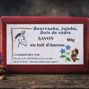 Savon BOURRACHE & JOJOBA & BOIS DE CÈDRE